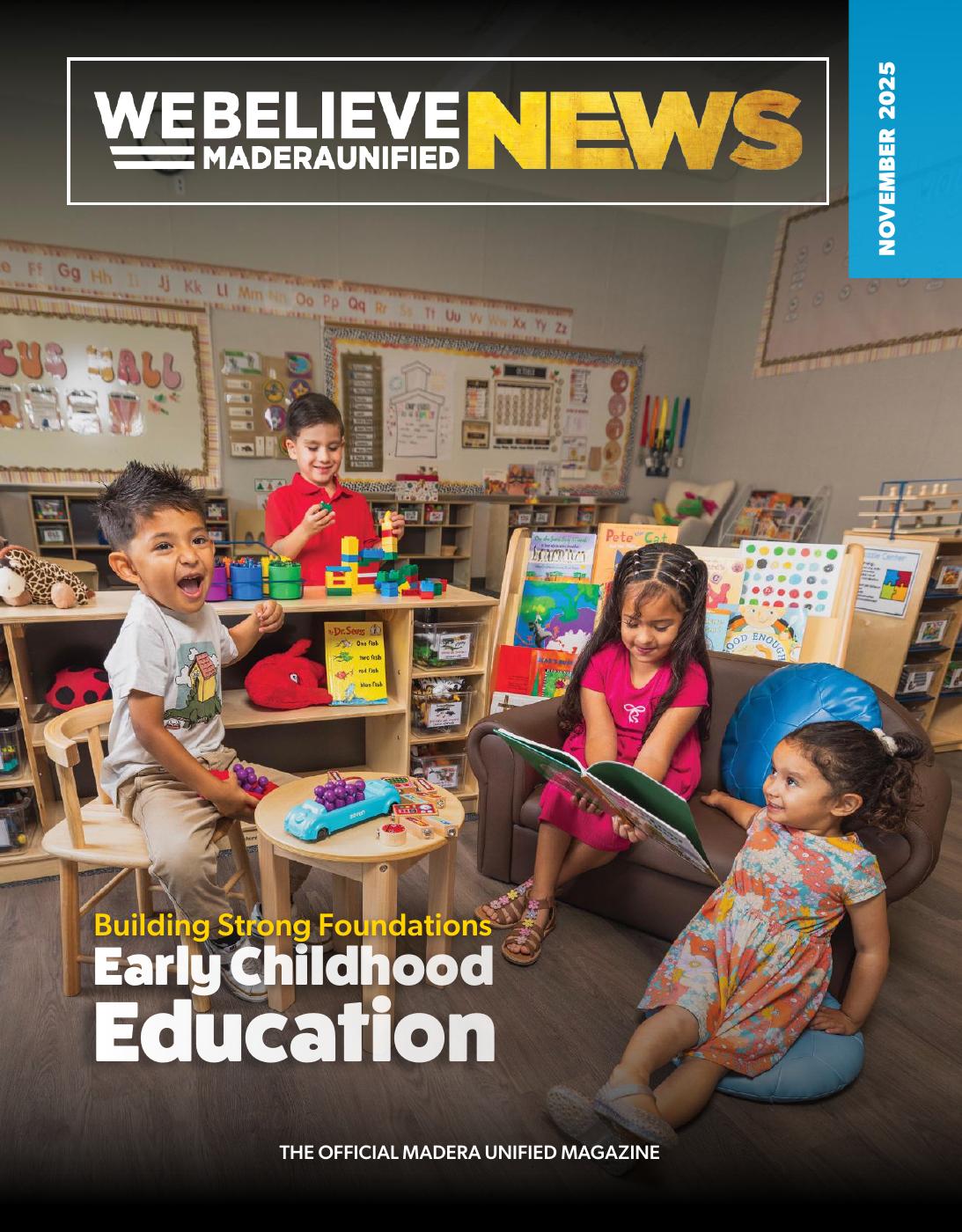 Cover of We Believe News, Fall 2025 edition