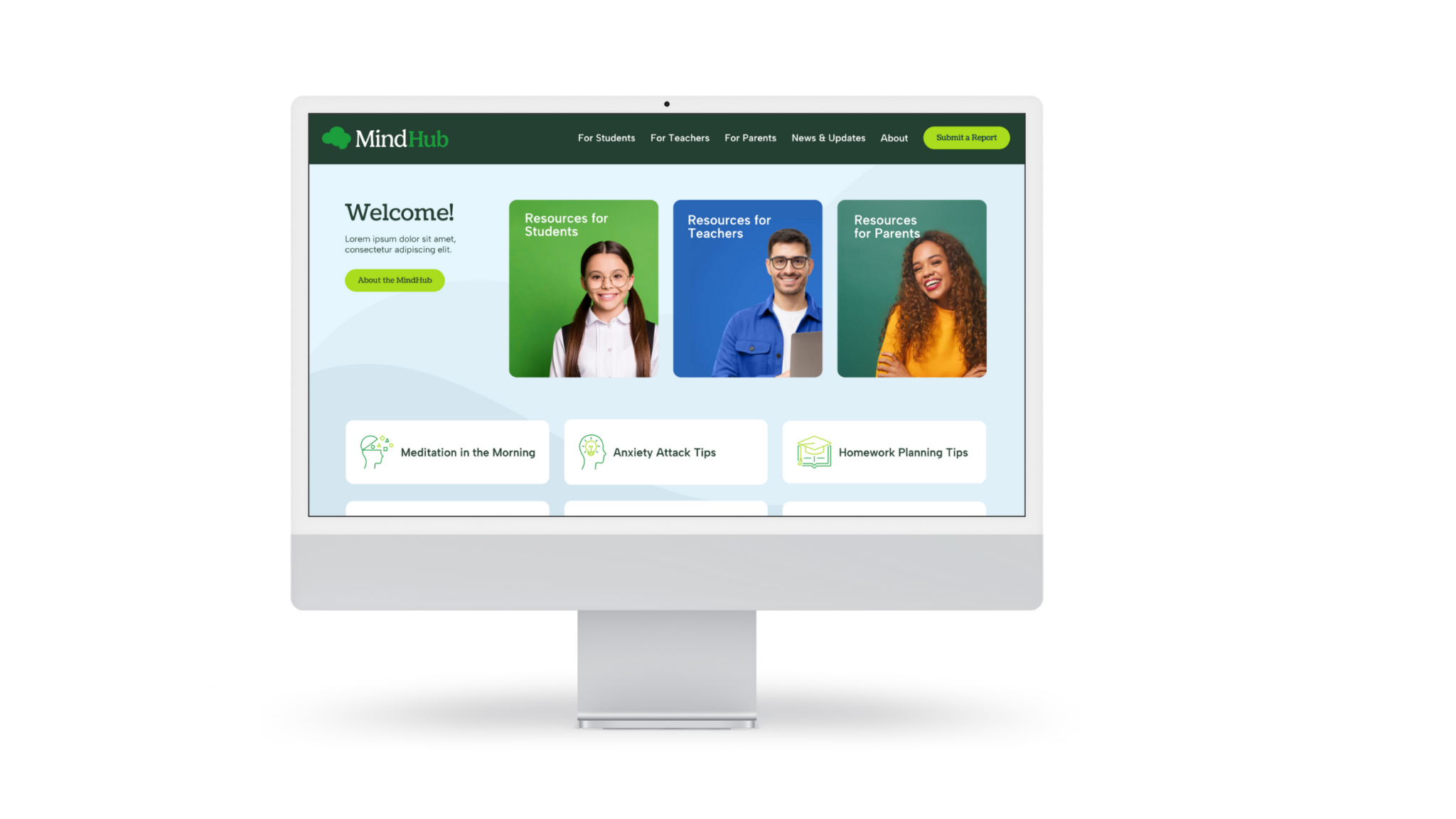 The New Image of the Department of Health & Wellness: Introducing MindHub